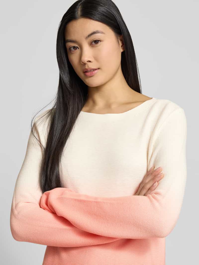 Tom Tailor Regular fit gebreide pullover met kleurverloop