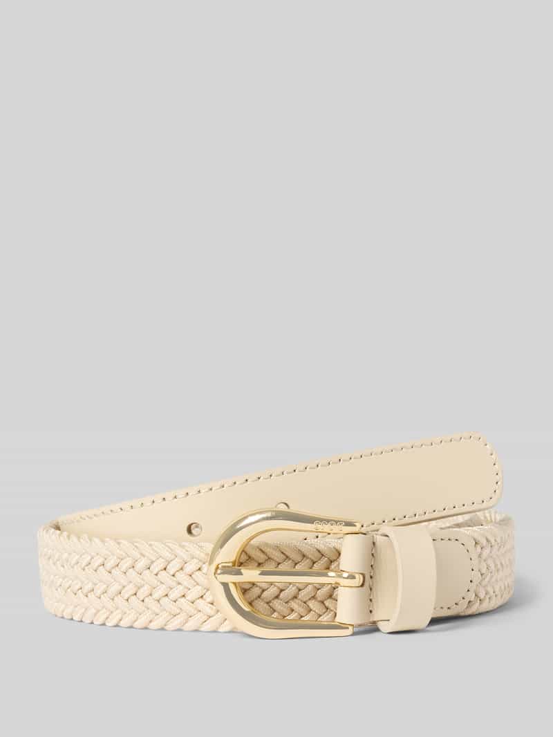 Riem van echt rundleer model 'Carol-WnE-L'