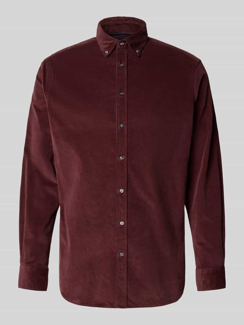 Christian Berg Men Vrijetijdsoverhemd met knoopsluiting