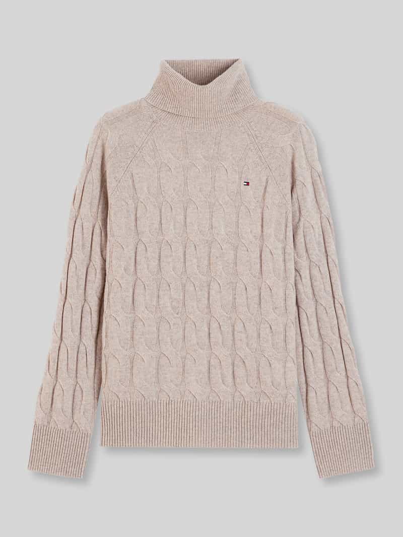 Tommy Hilfiger relaxed fit coltrui van pure wol