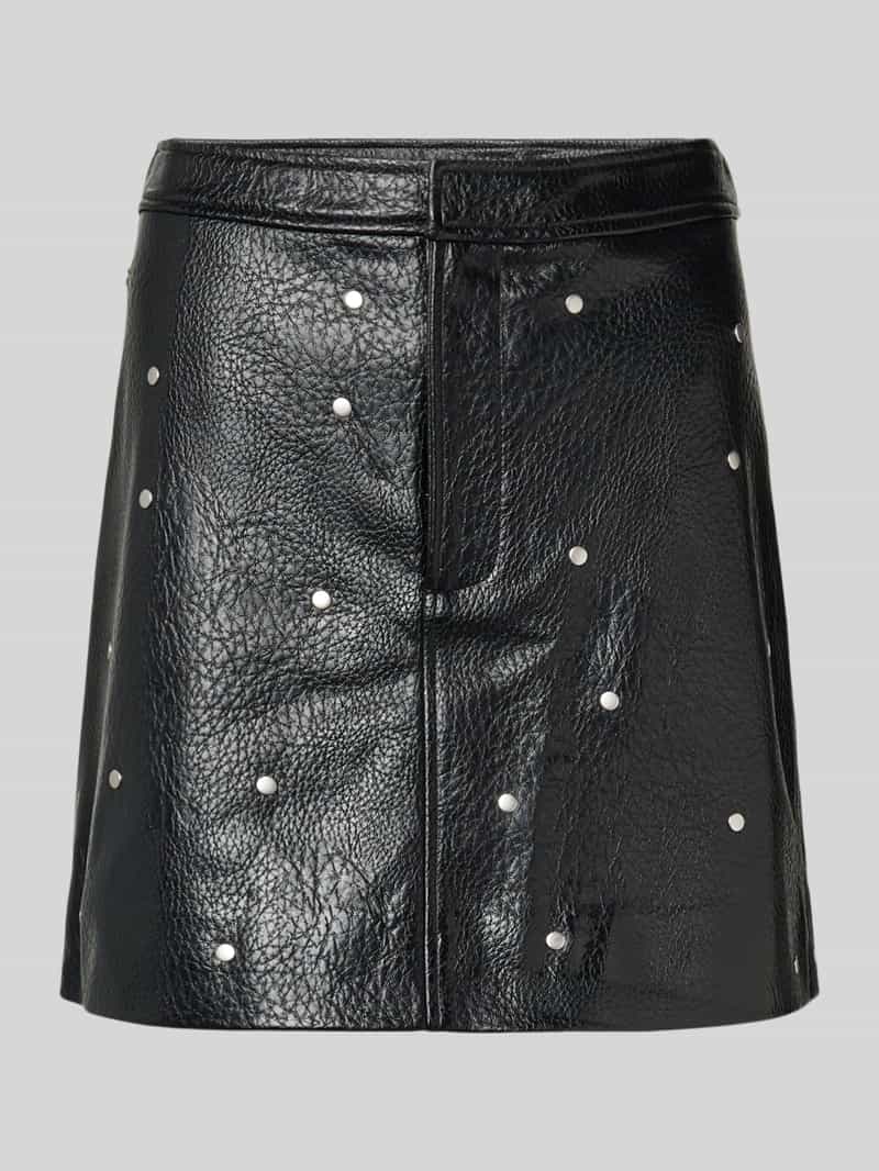 MbyM Minirok in leerlook model 'Altari'