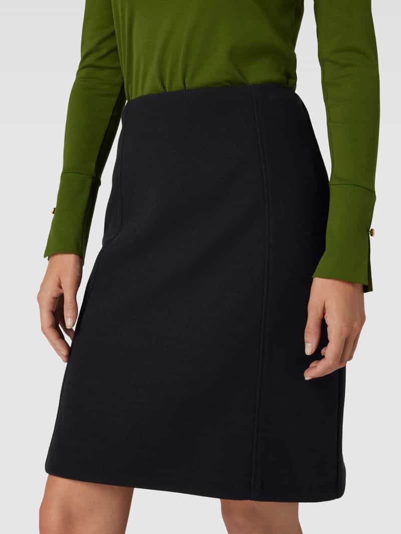 Christian Berg Woman Rok in effen design