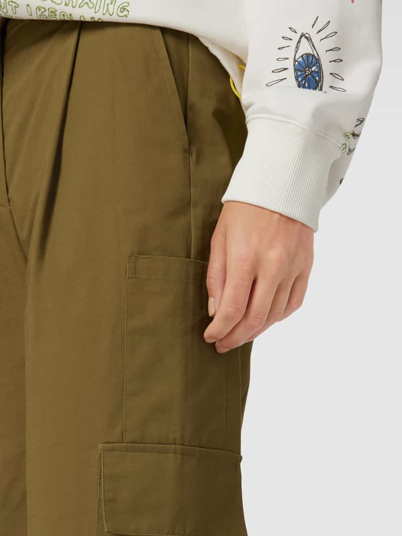 JAKE*S STUDIO WOMAN Cargobroek met platte plooien