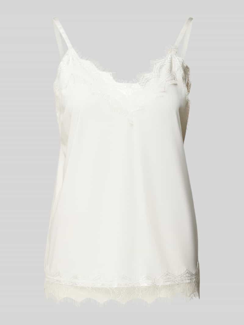 Top met kant model 'BICCO'