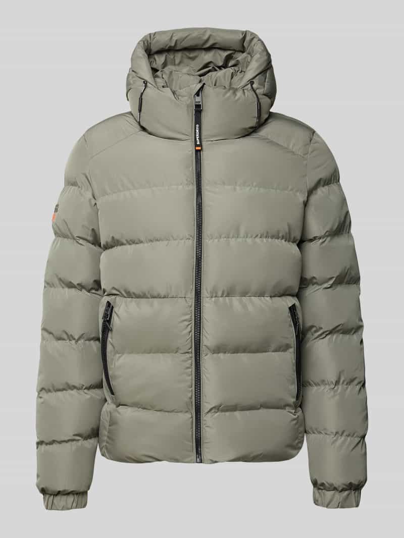 Superdry Jack met capuchon en ritszakken opzij