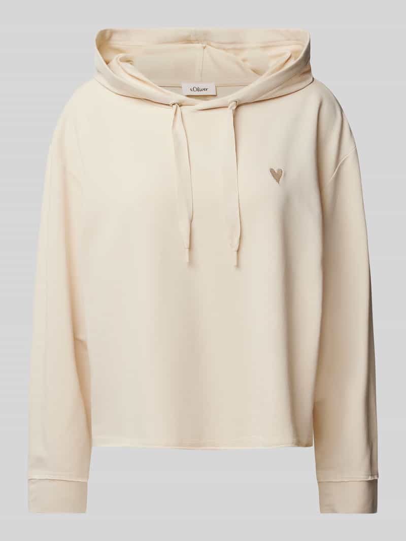 s.Oliver RED LABEL Relaxed fit hoodie van katoenmix