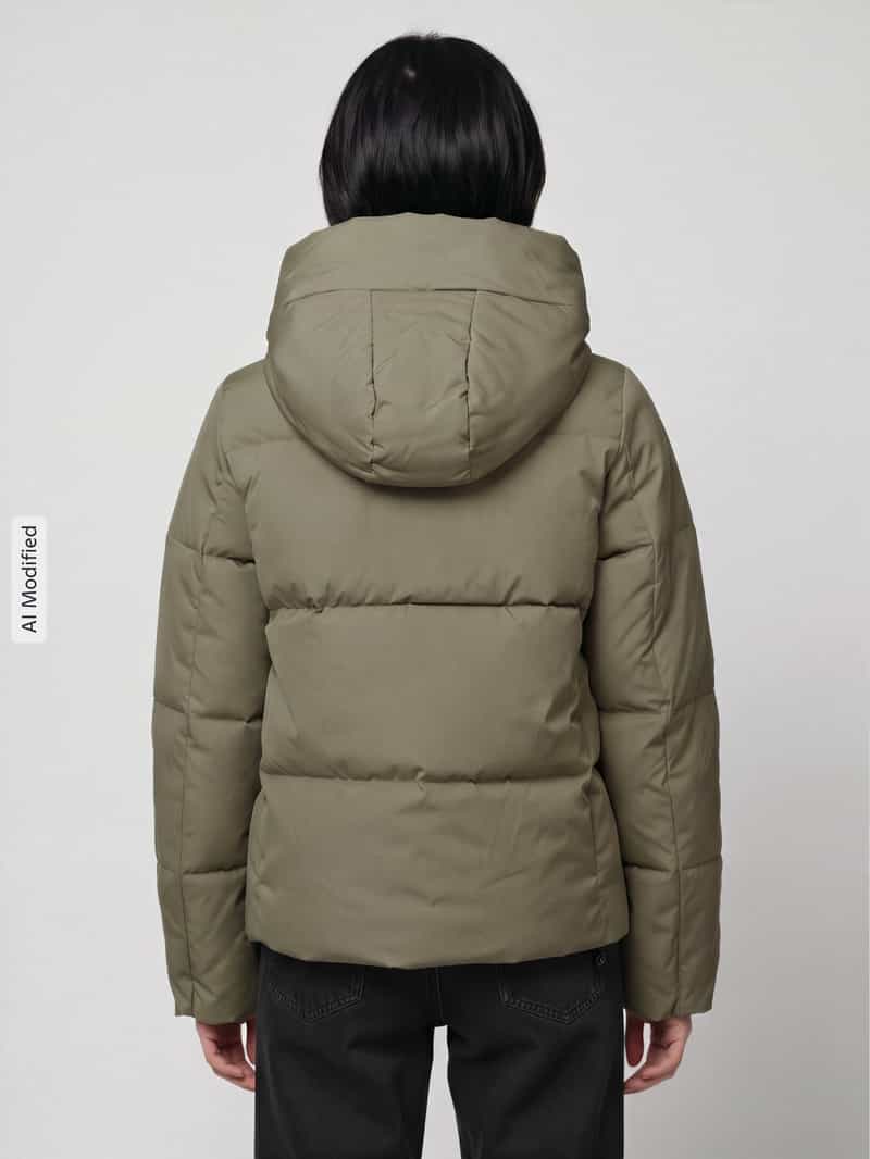 Vero Moda Gewatteerd jack met hoge capuchon model 'STELLA'
