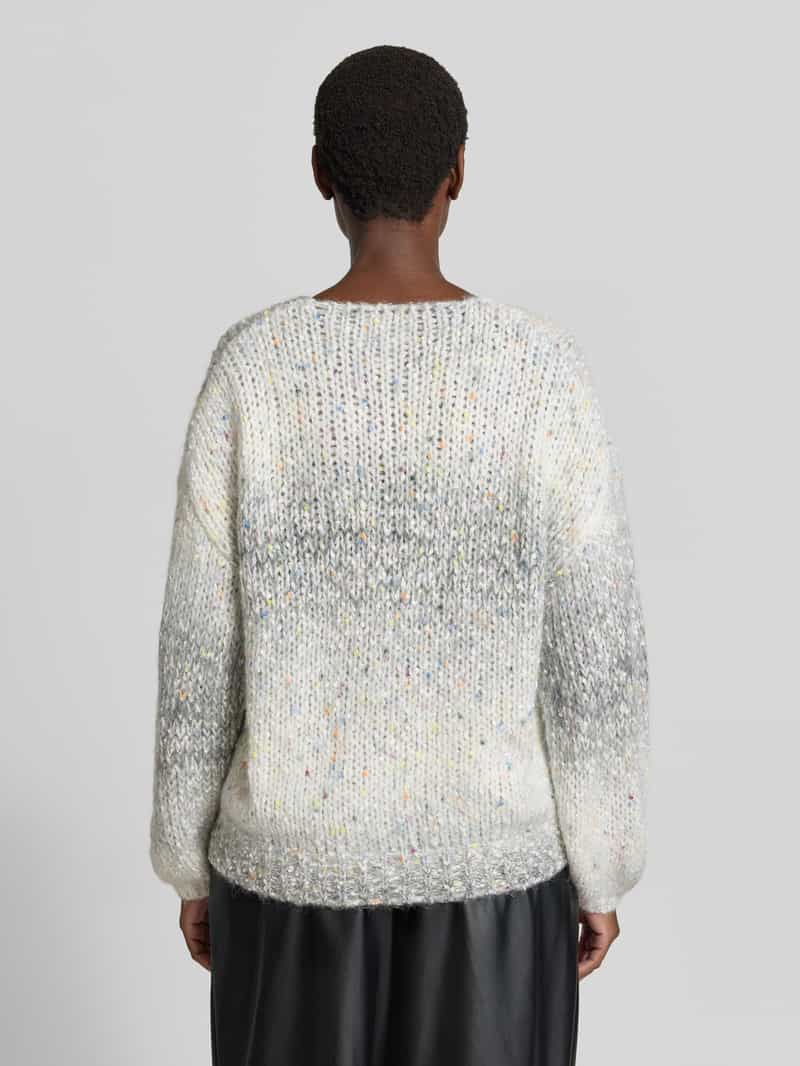 Apricot Regular fit gebreide pullover van effectgaren