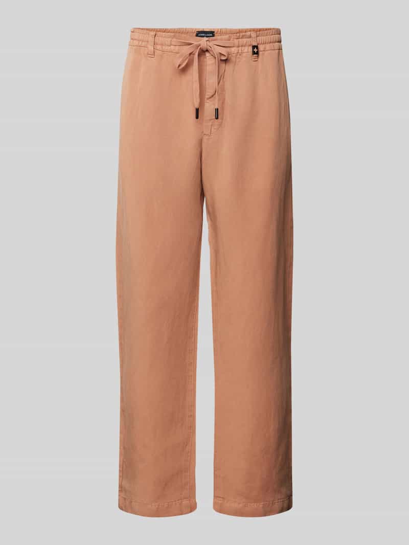 Strellson Regular fit chino met elastische band model 'Saturn'