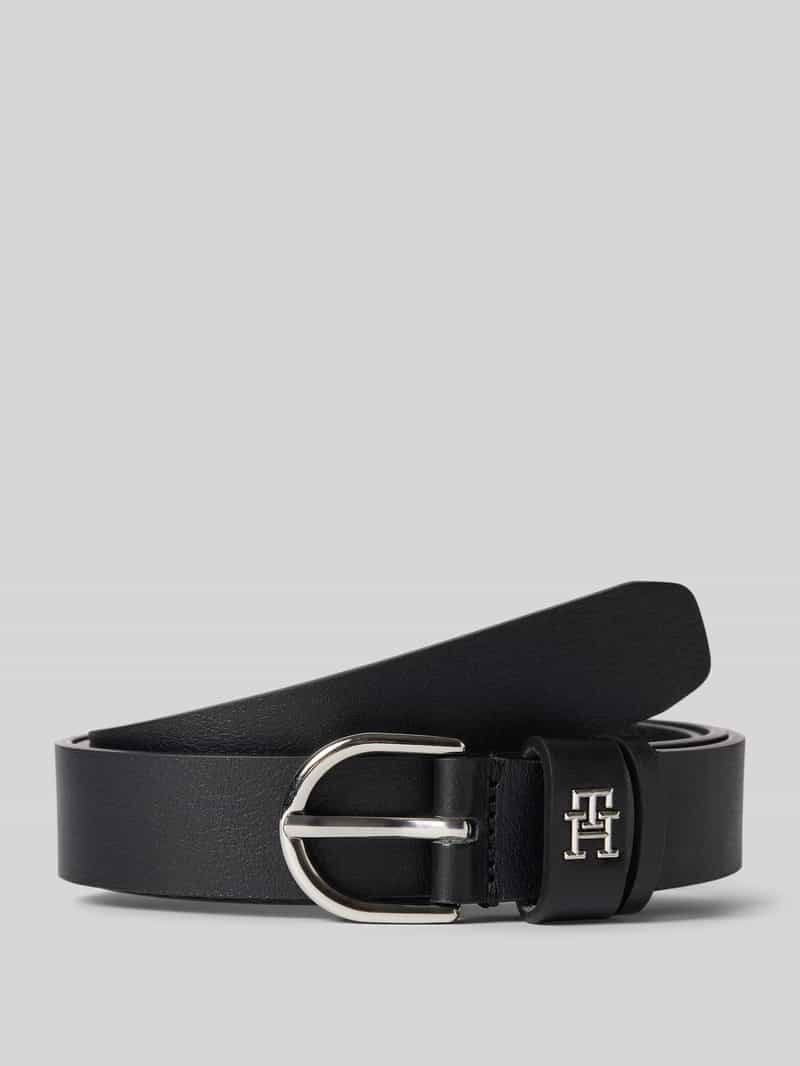 Tommy Hilfiger Leren riem met labeldetail, model 'EFFORTLESS'