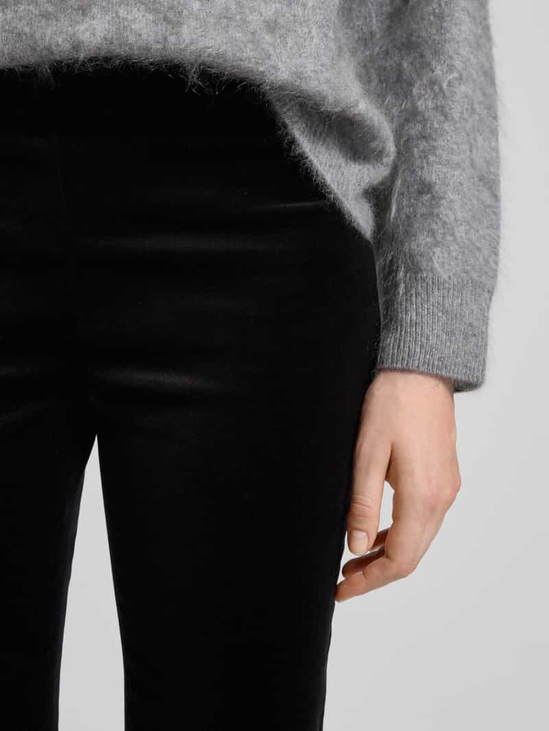 Lauren Ralph Lauren Regular fit broek met ritssluiting opzij model 'KESLINA'