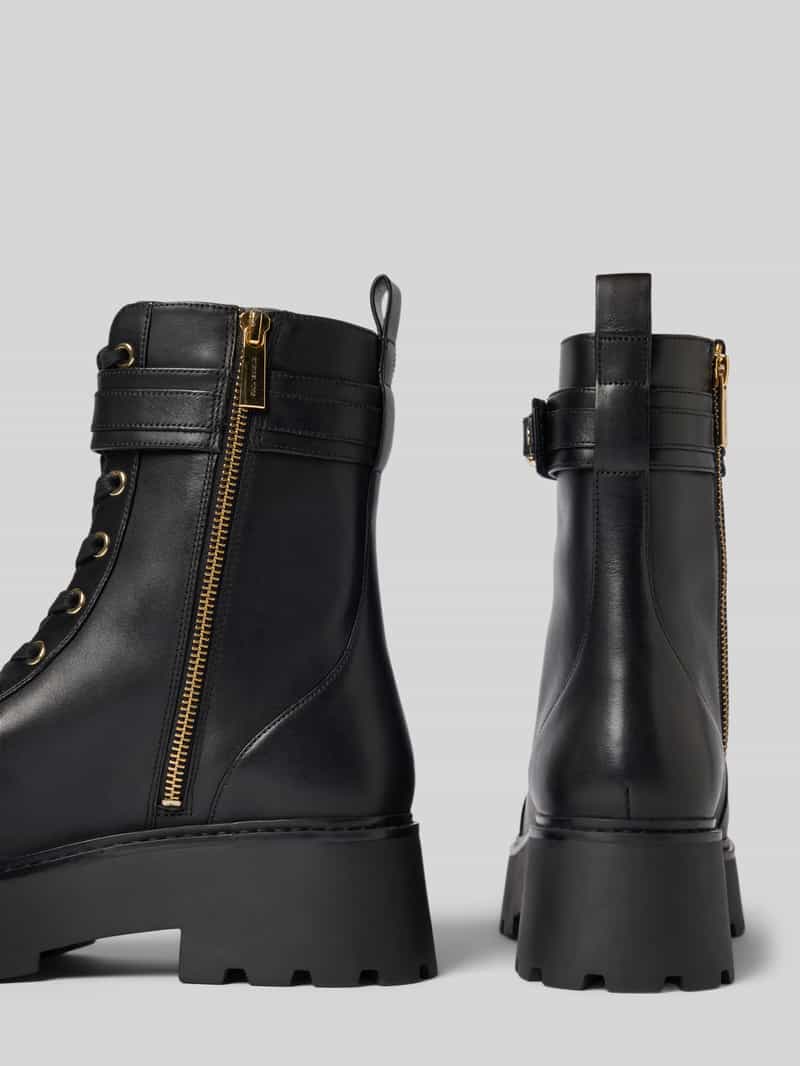 MICHAEL Kors Veterboots van echt leer met siergesp model 'Mandy'