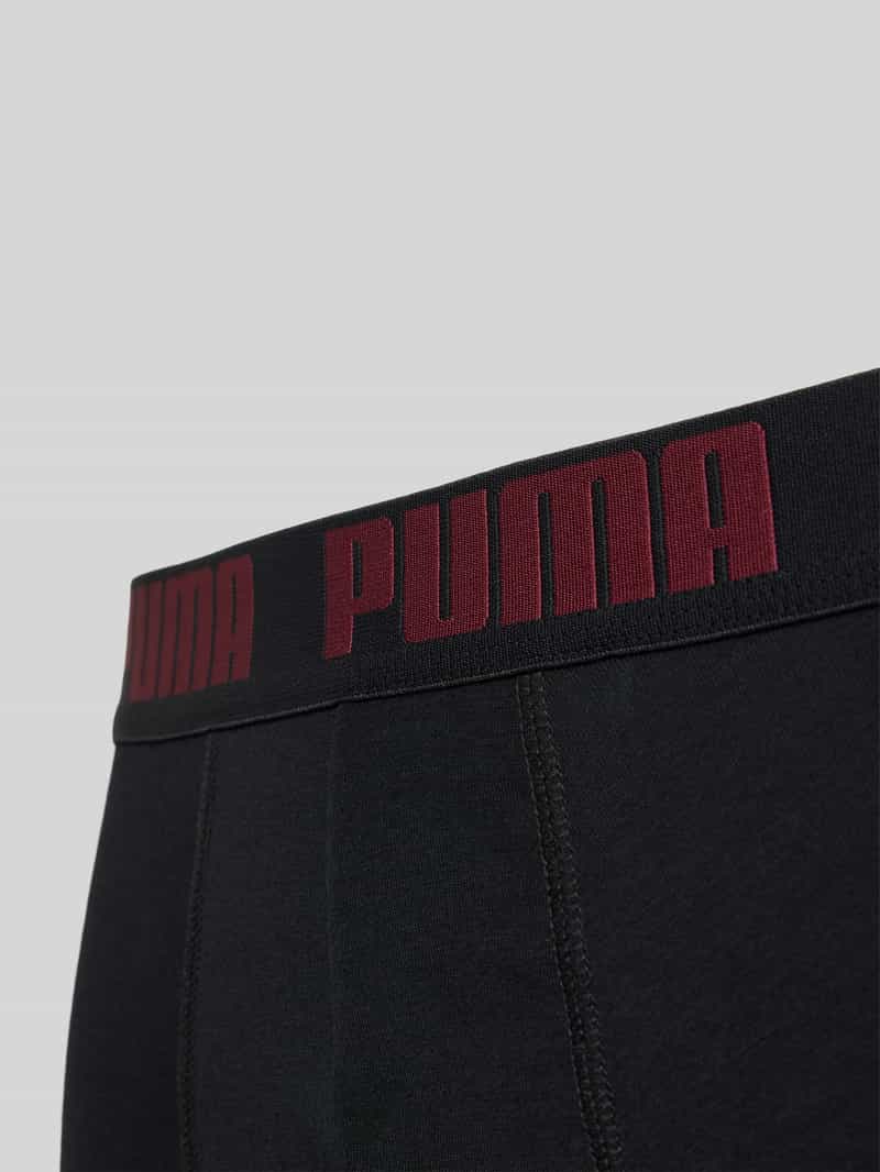 Puma Boxershort met elastische logo in band in een set van 2 stuks