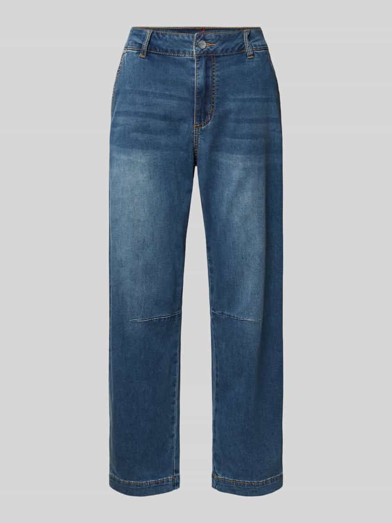 Buena Vista Jeans met achterzakken model 'Barrel'