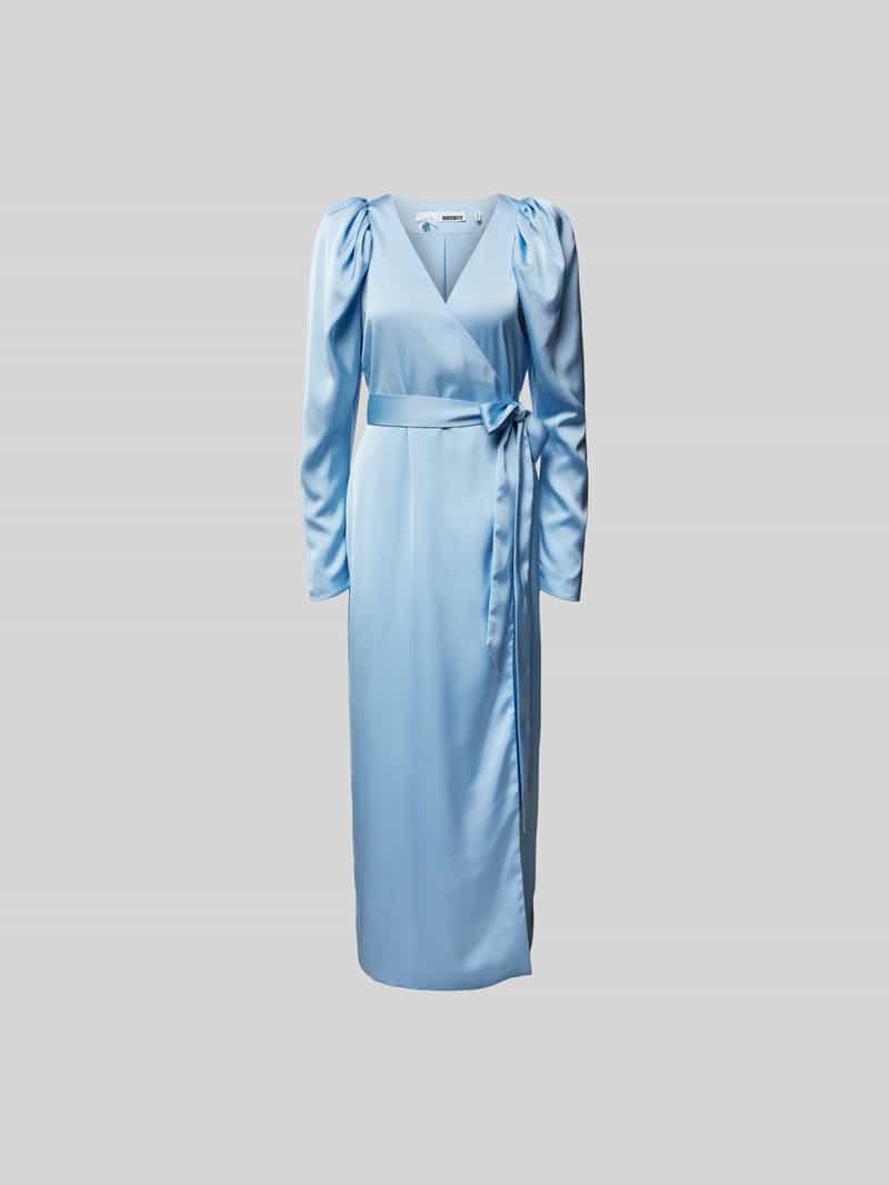 Midi-jurk met tailleriem
