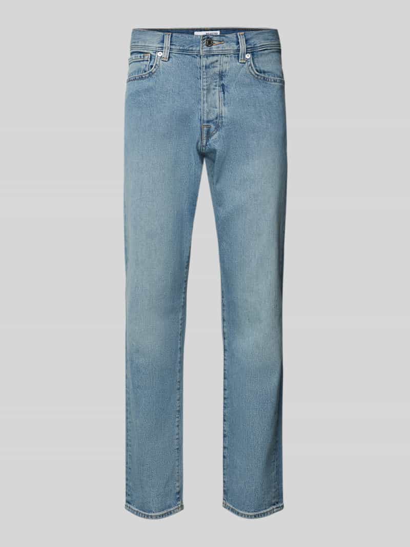Selected Homme Regular tapered fit jeans in 5-pocketmodel model 'COLE'