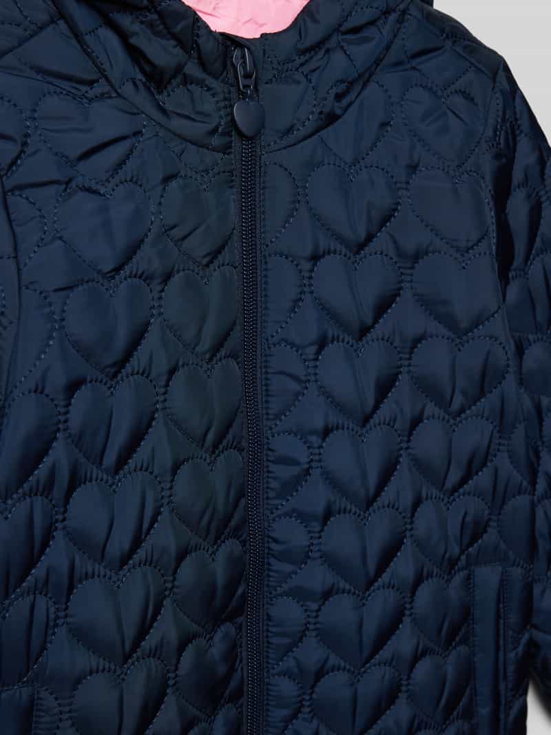s.Oliver RED LABEL Regular fit gewatteerd jack met gequilt hart