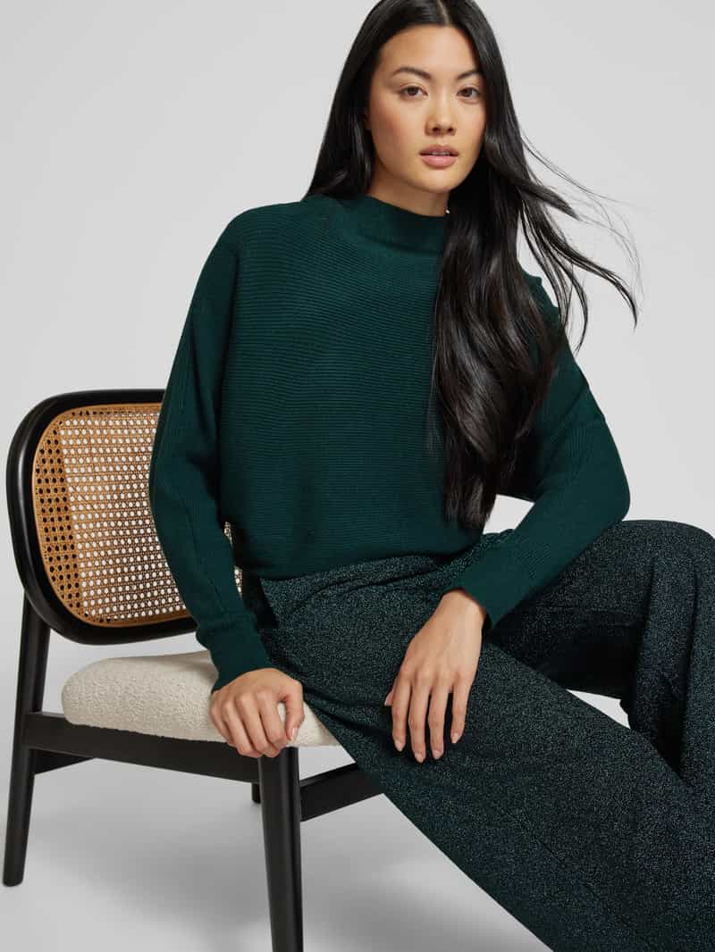 Zero Gebreide pullover met turtleneck