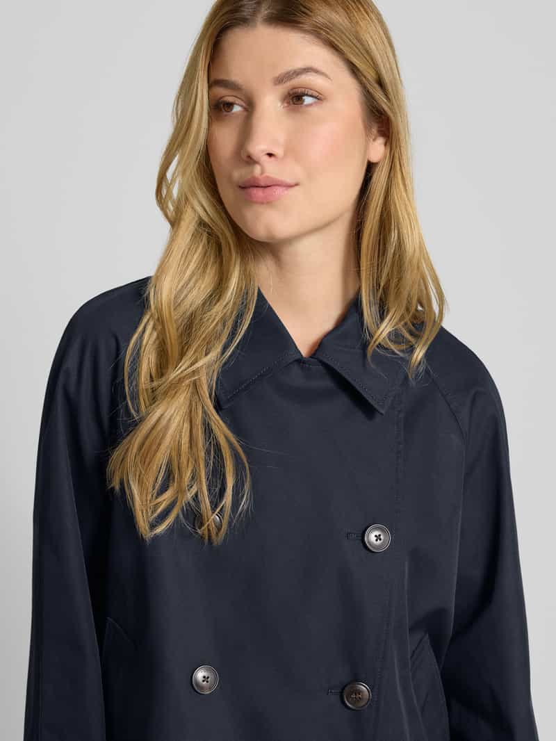 Tommy Hilfiger Korte trenchcoat met waterafstotende functie