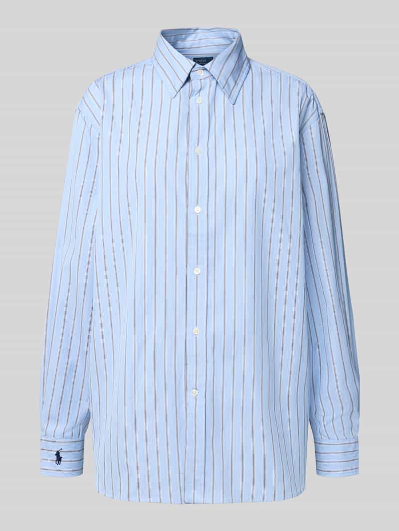 Polo Ralph Lauren Regular fit overhemdblouse met logostitching