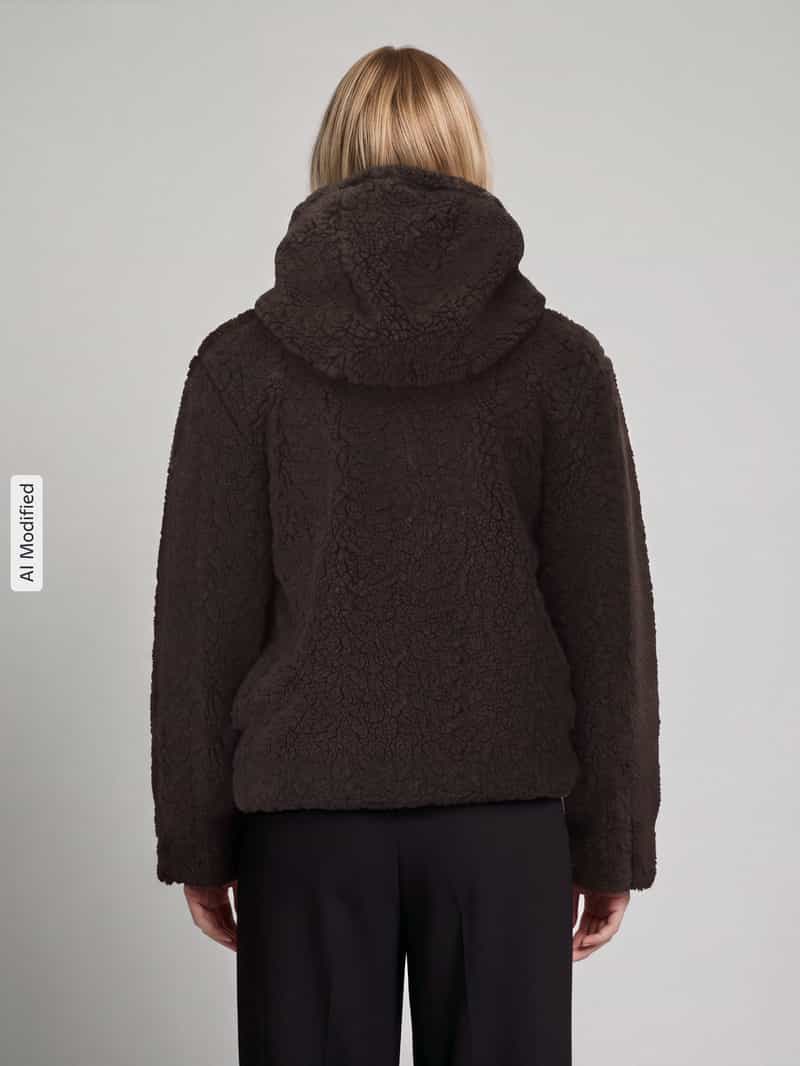 Vero Moda Teddyjack met capuchon