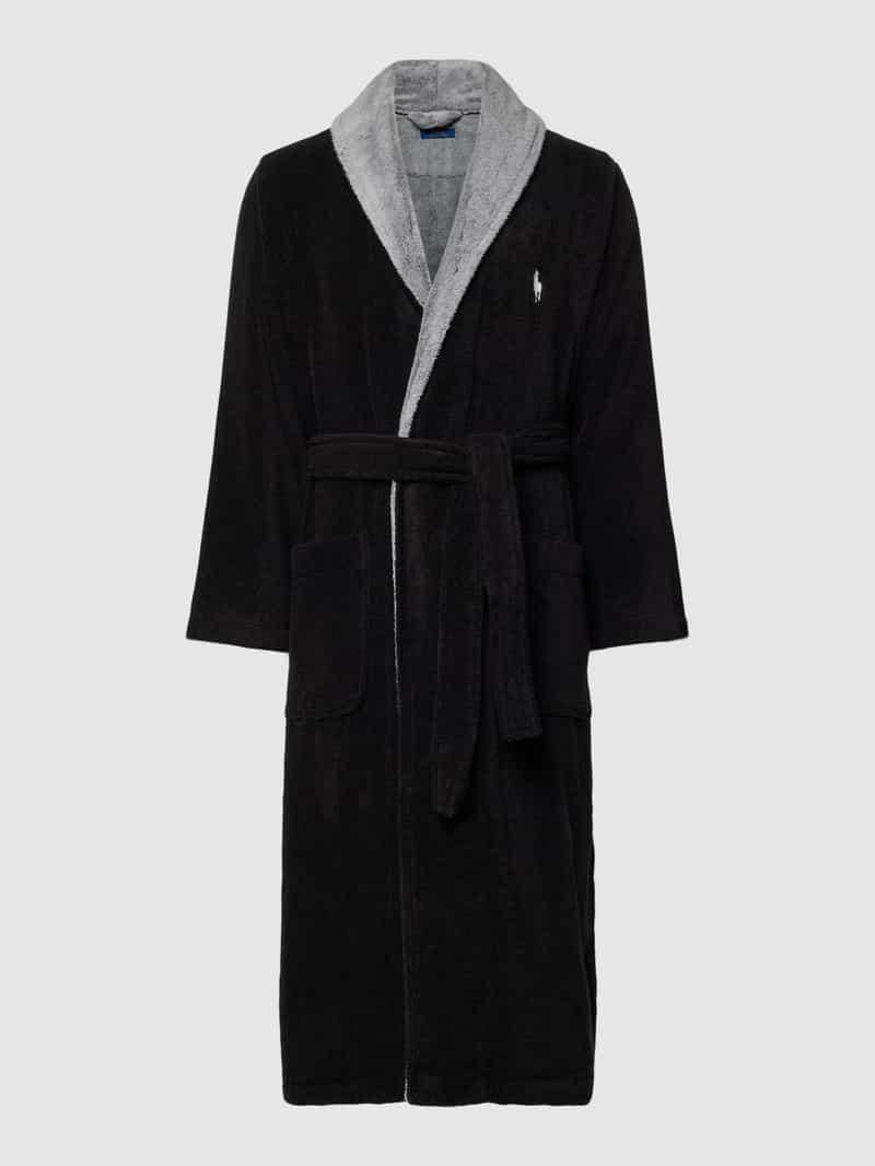 Badjas met logostitching Polo Ralph Lauren Underwear