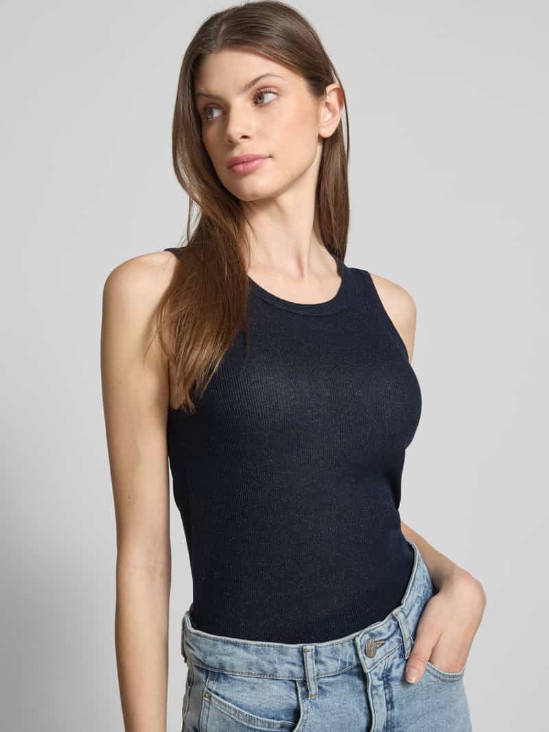 Opus Tanktop met ronde hals model 'Ilesso'