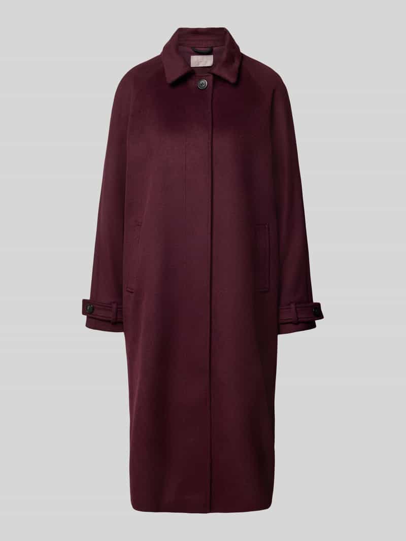 Christian Berg Woman Selection Regular fit lange jas met opstaande kraag