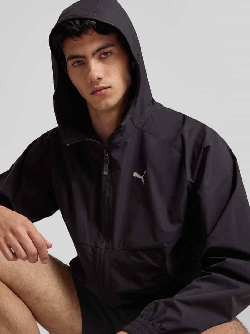 PUMA PERFORMANCE Softshell-jack met logoprint model 'PUMATECH'