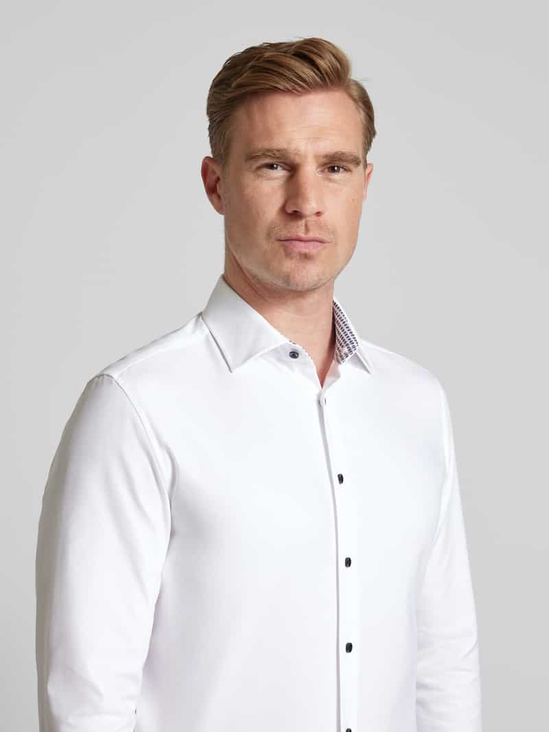 seidensticker Slim fit zakelijk overhemd met knoopsluiting
