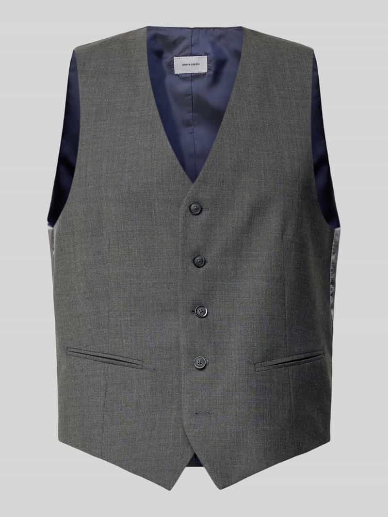 Pierre Cardin Regular fit gilet van scheerwolmix model 'HUGO'