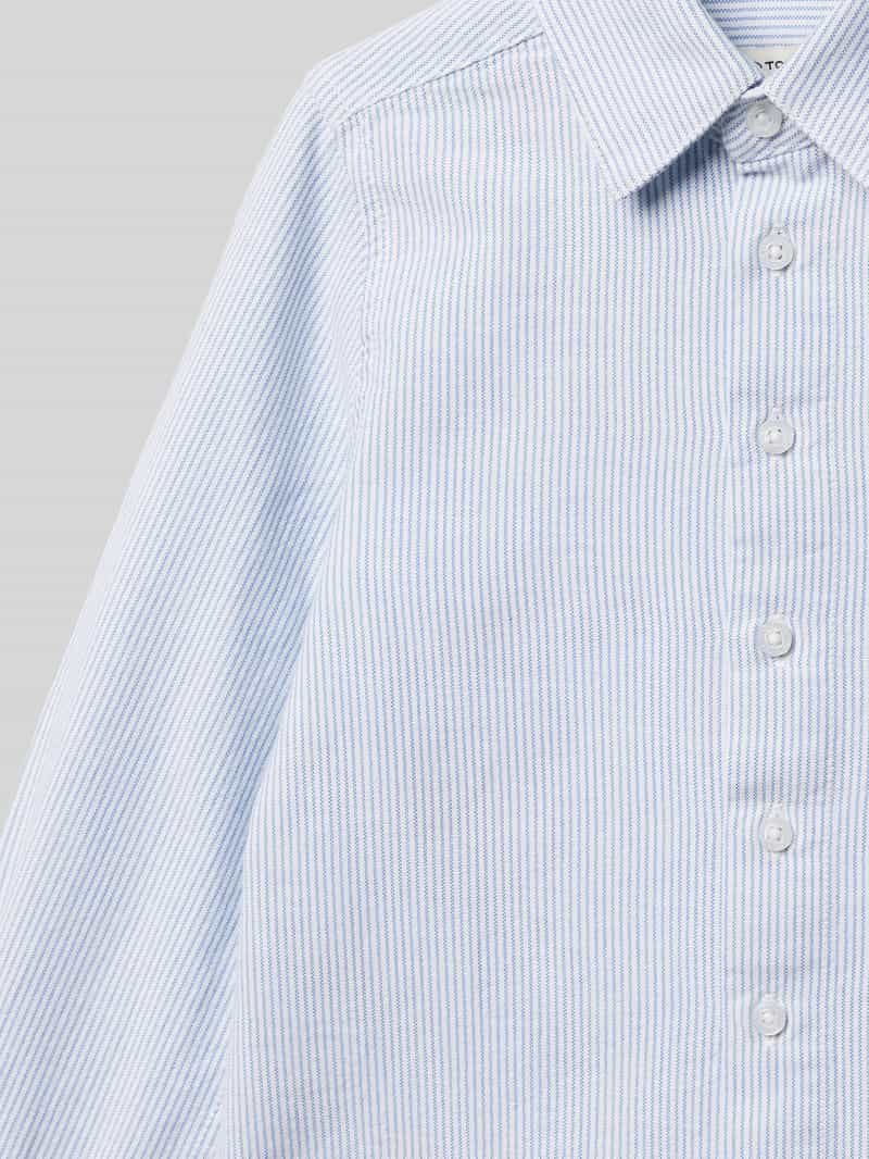 Tom Tailor Regular fit overhemd van puur katoen