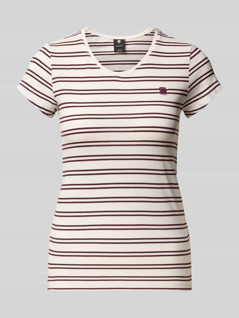 G-Star Raw T-shirt met labelstitching