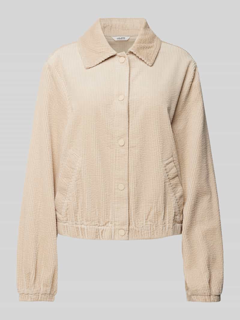 Overhemdblouse met drukknoopsluiting, model 'Karone'