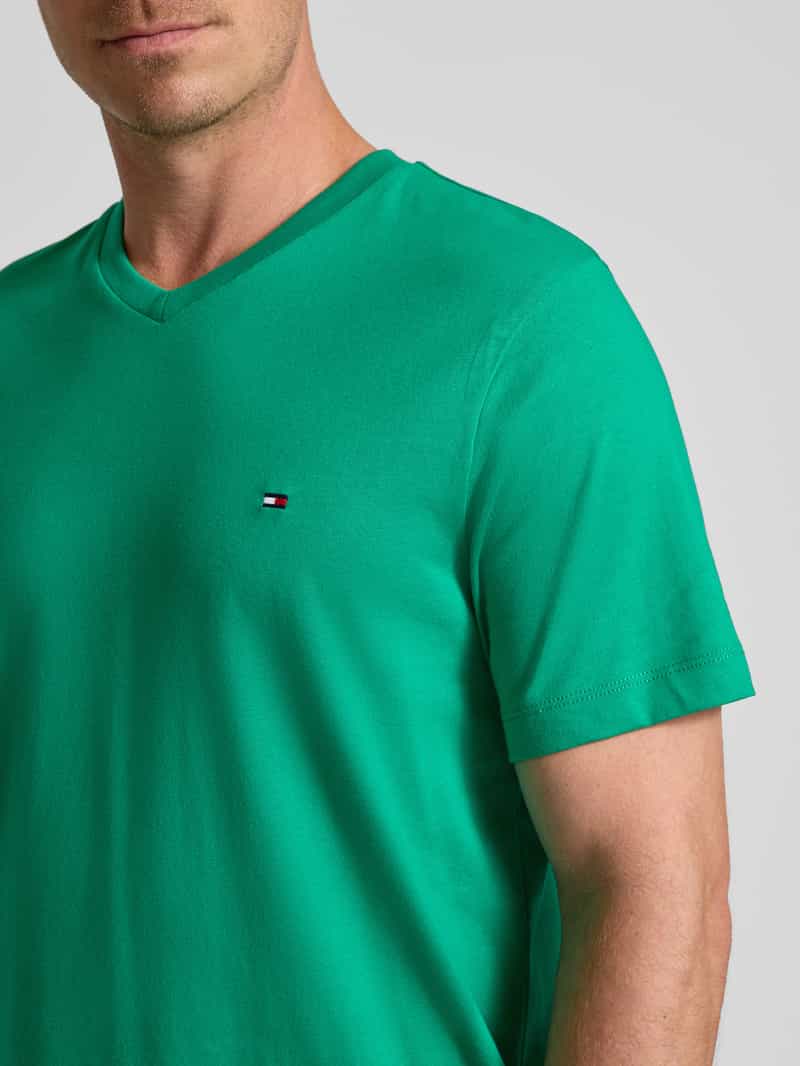 Tommy Hilfiger Regular fit T-shirt van puur katoen
