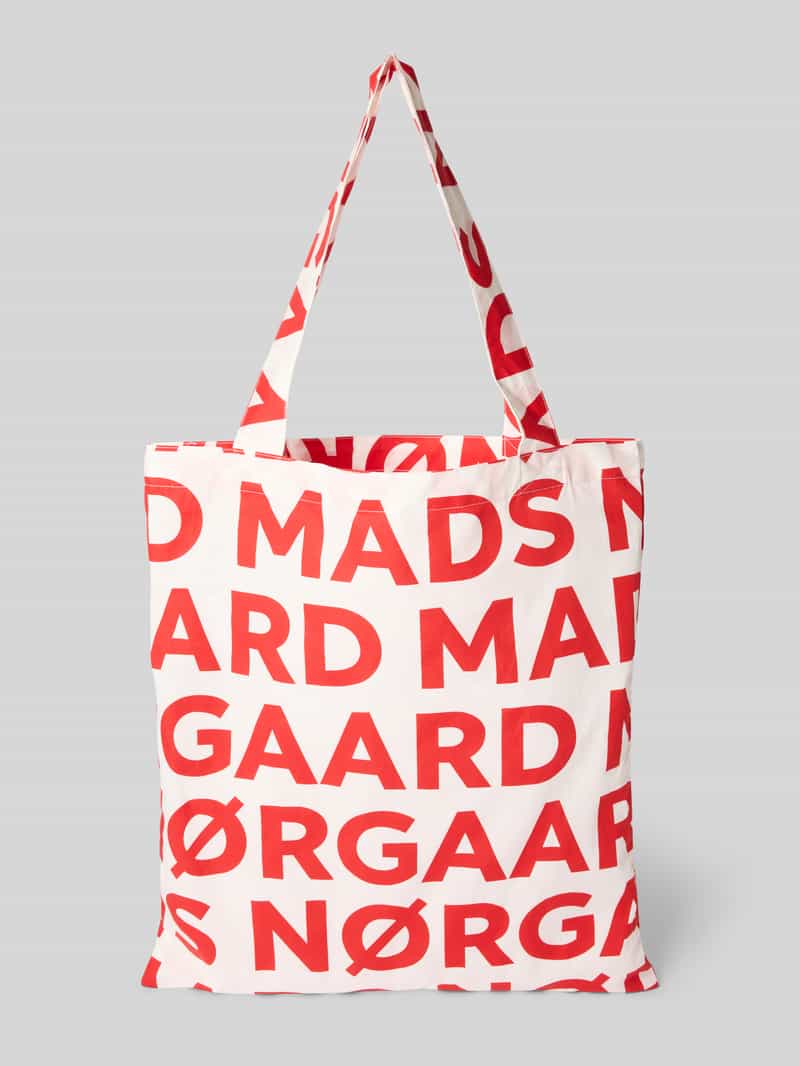 MADS NØRGAARD Shopper met open hoofdvak en hengsels
