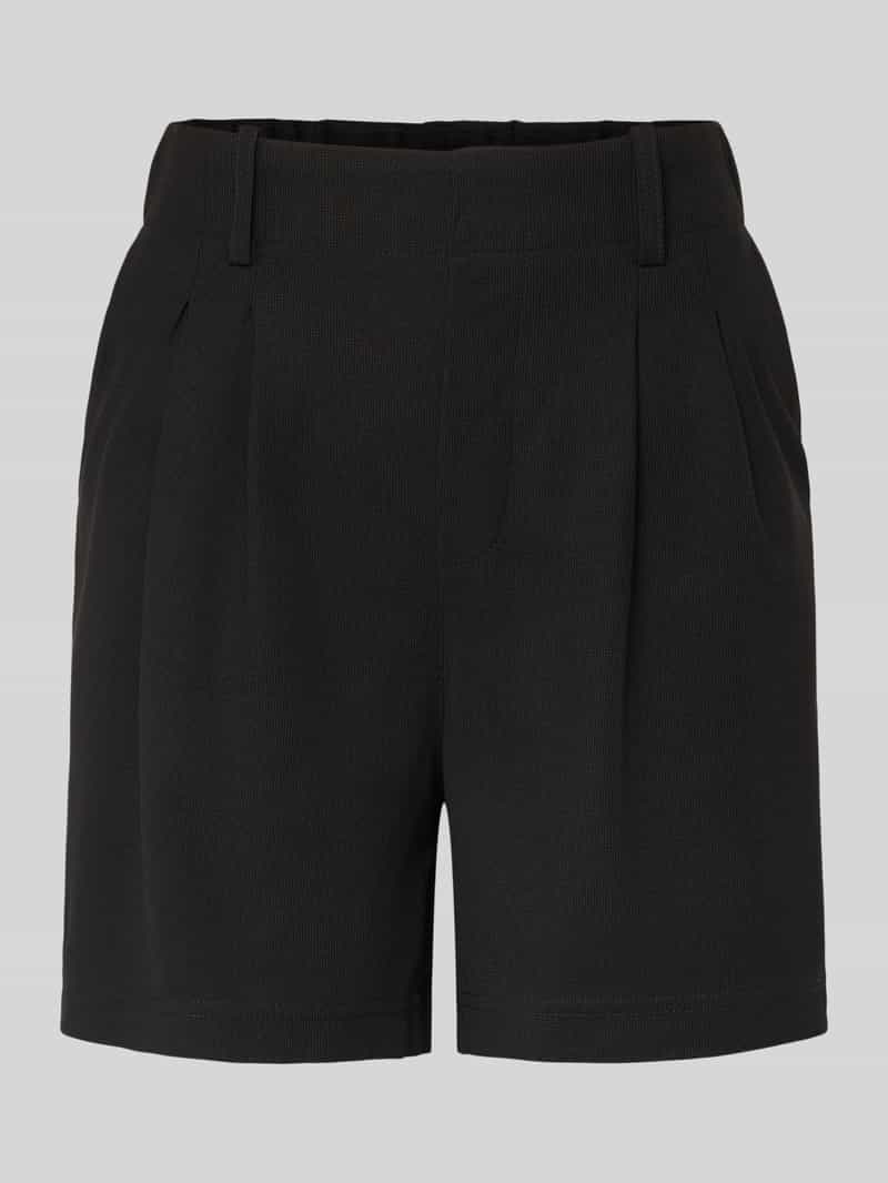 Only Korte regular fit broek met wafelstructuur model 'CHRISTINA'