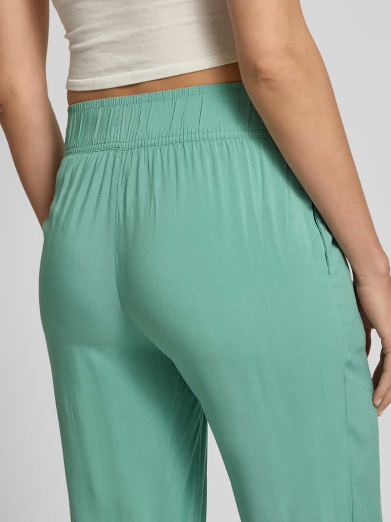 Tom Tailor Relaxed fit stoffen broek van viscosemix
