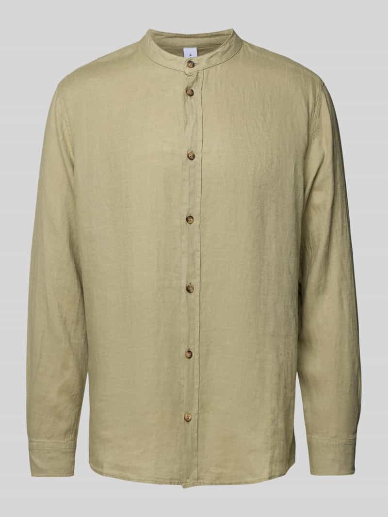 Vrijetijdsoverhemd met maokraag