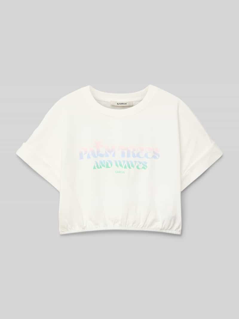 Garcia T-shirt met labelprint