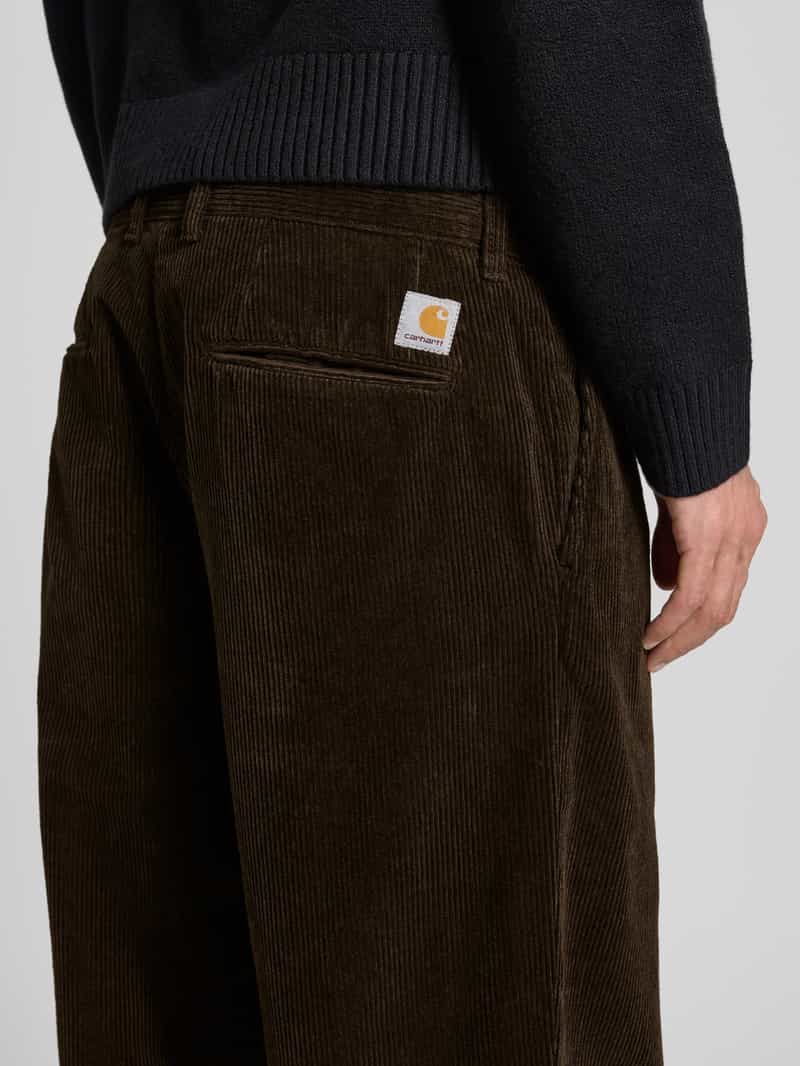 Carhartt Work In Progress Corduroy broek met achterzakken model 'EVAN'