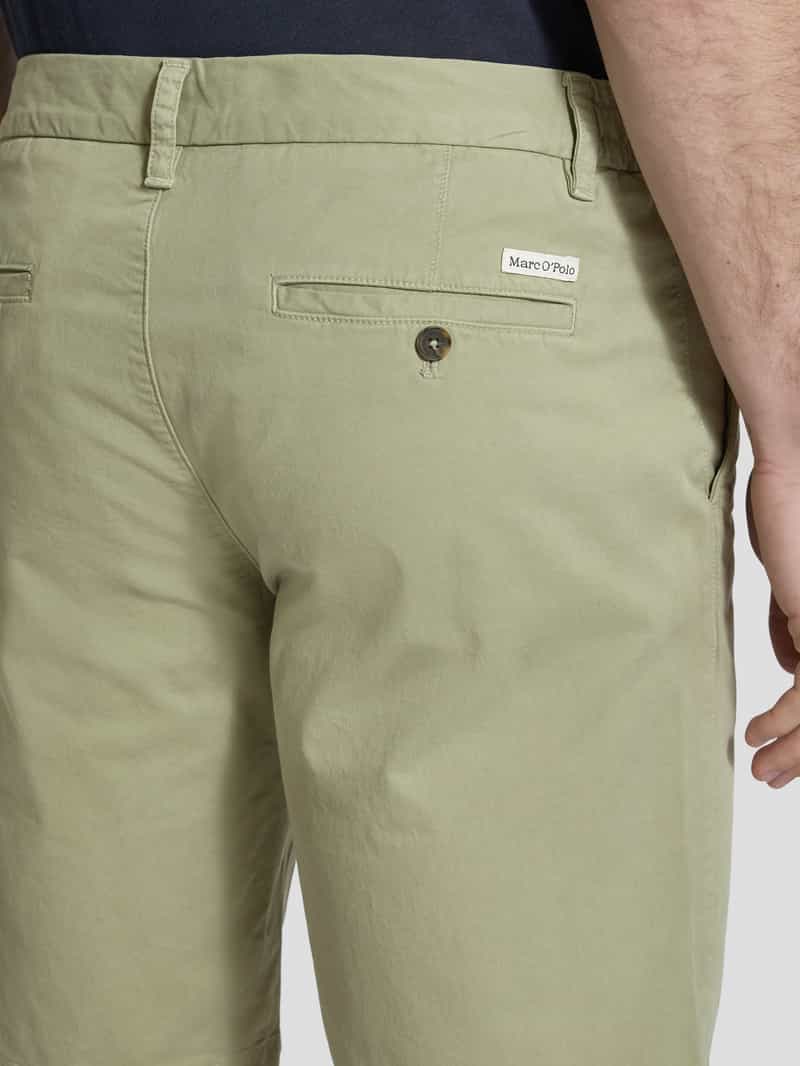 Marc O'Polo Regular fit korte broek van zacht katoen model 'RESO JOGGER'