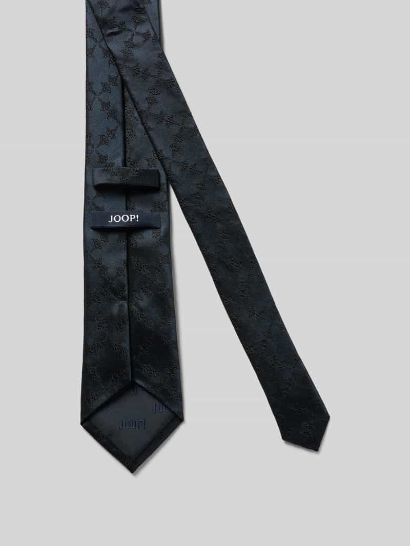 JOOP! Collection Stropdas van zijde met stitchings (8 cm)