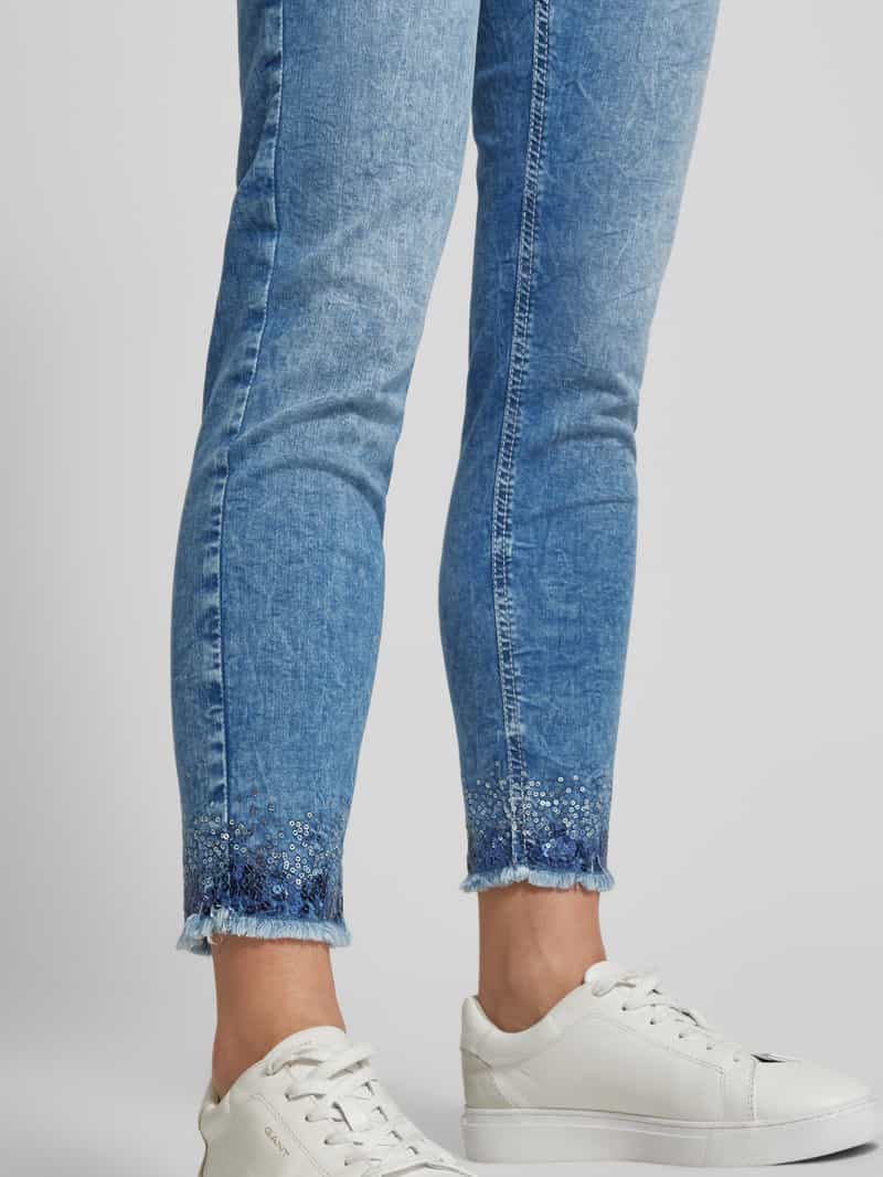 Angels Slim fit jeans met verkort model 'ORNELLA'