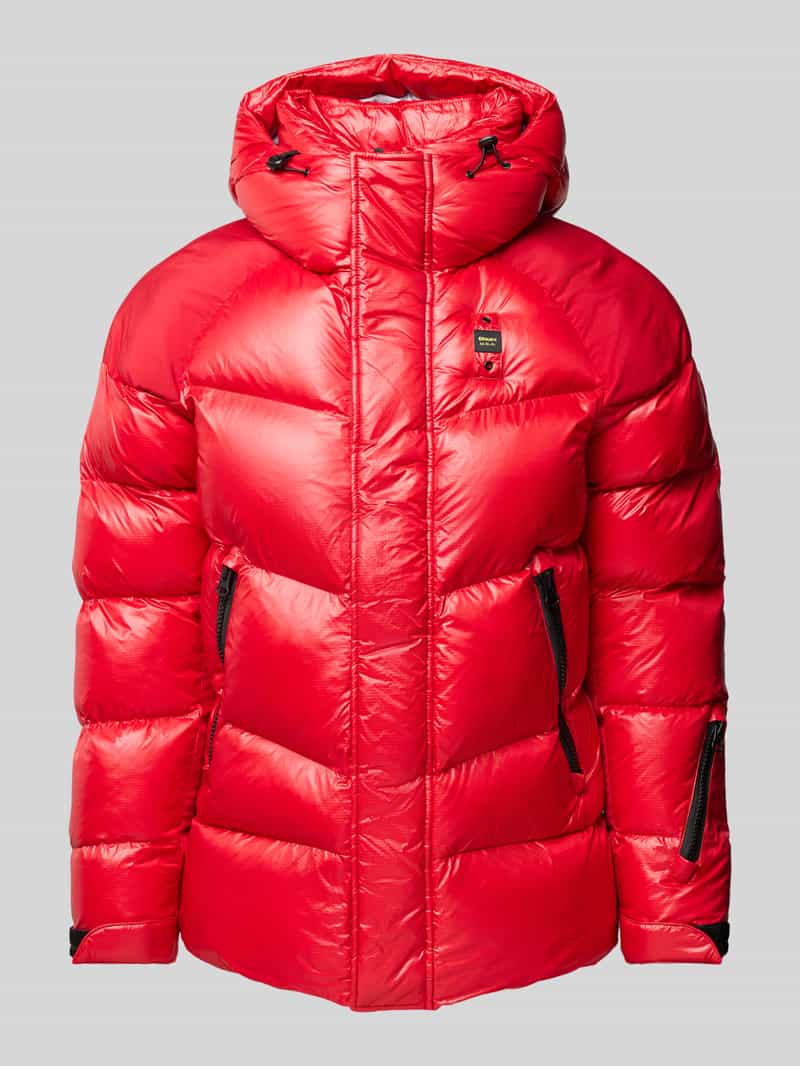 Blauer Usa Regular fit gewatteerd jack met capuchon model 'CROWN'