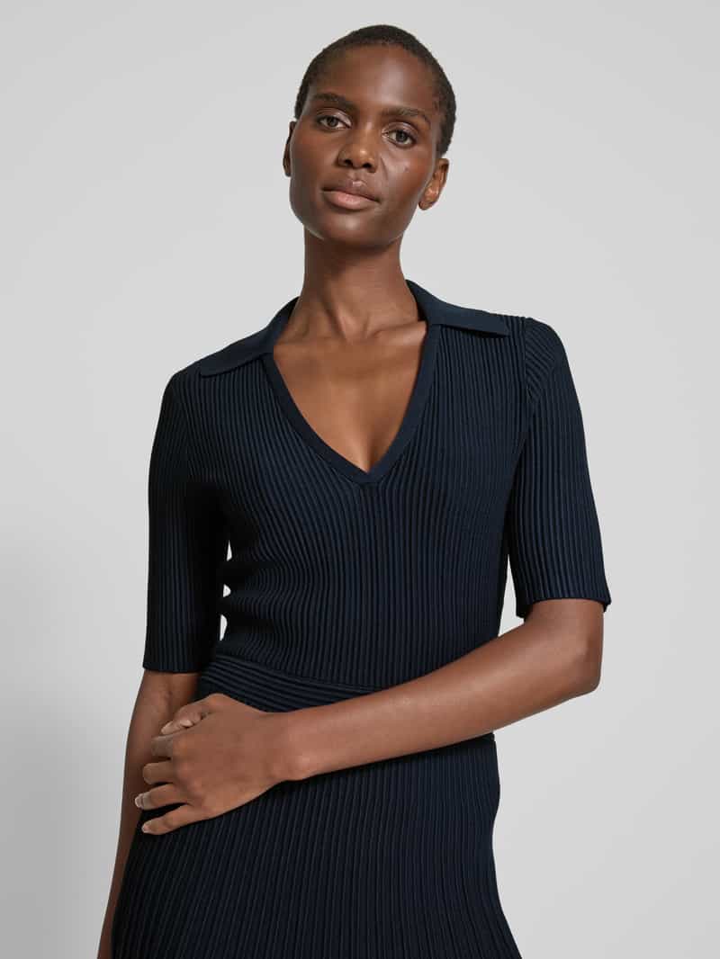 Boss Midi-jurk met structuurmotief model 'Fracie'