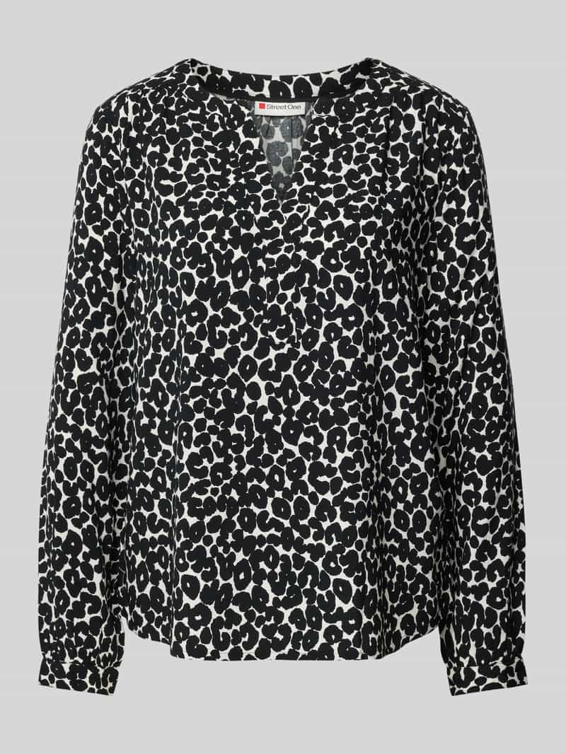 Street One Blouseshirt met V-hals
