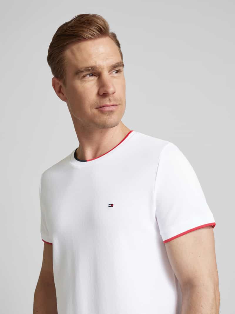 Tommy Hilfiger T-shirt met contraststrepen