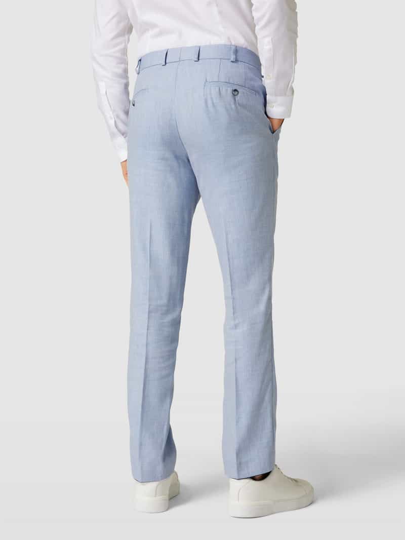 Broek met persplooien Wilvorst