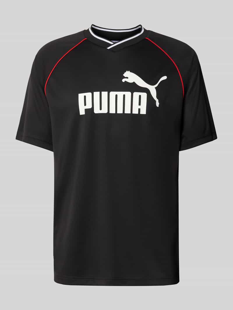 PUMA PERFORMANCE T-shirt met labelprint